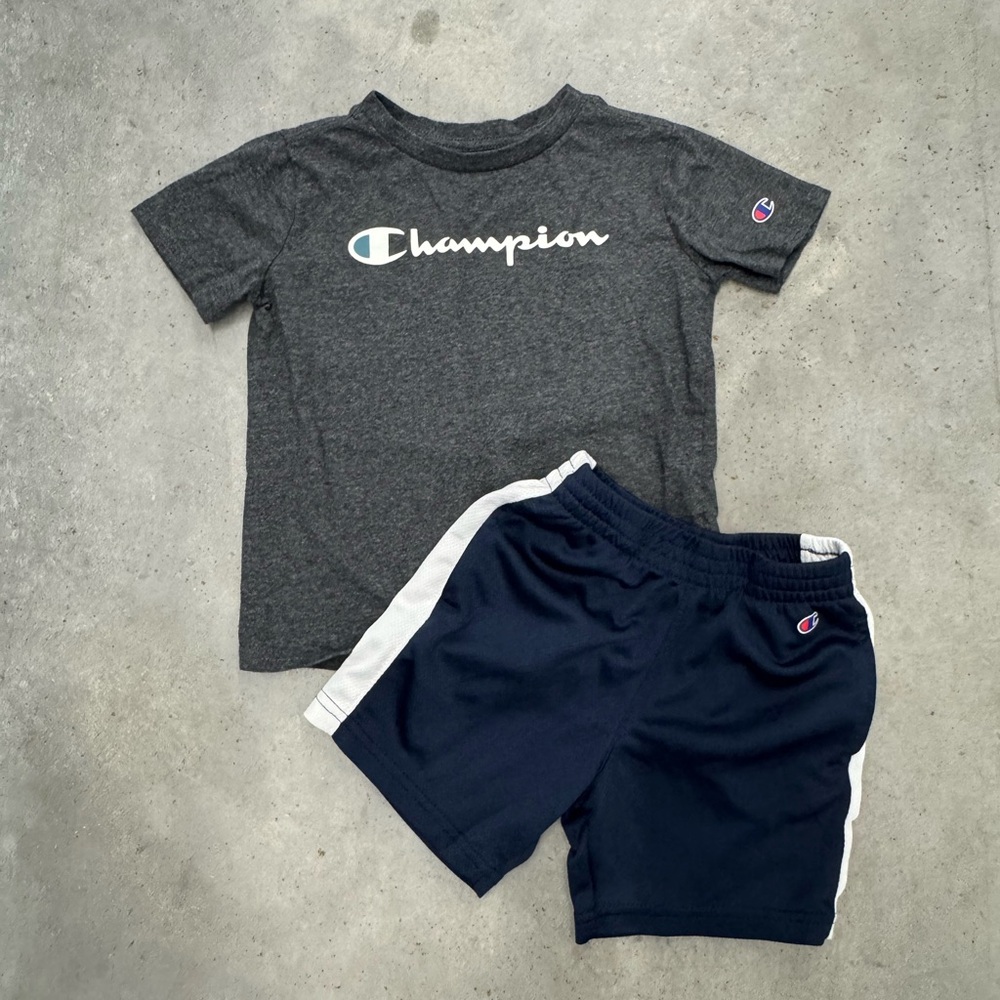 Champion Toddler T-Shirt & Shorts Set Size 4T